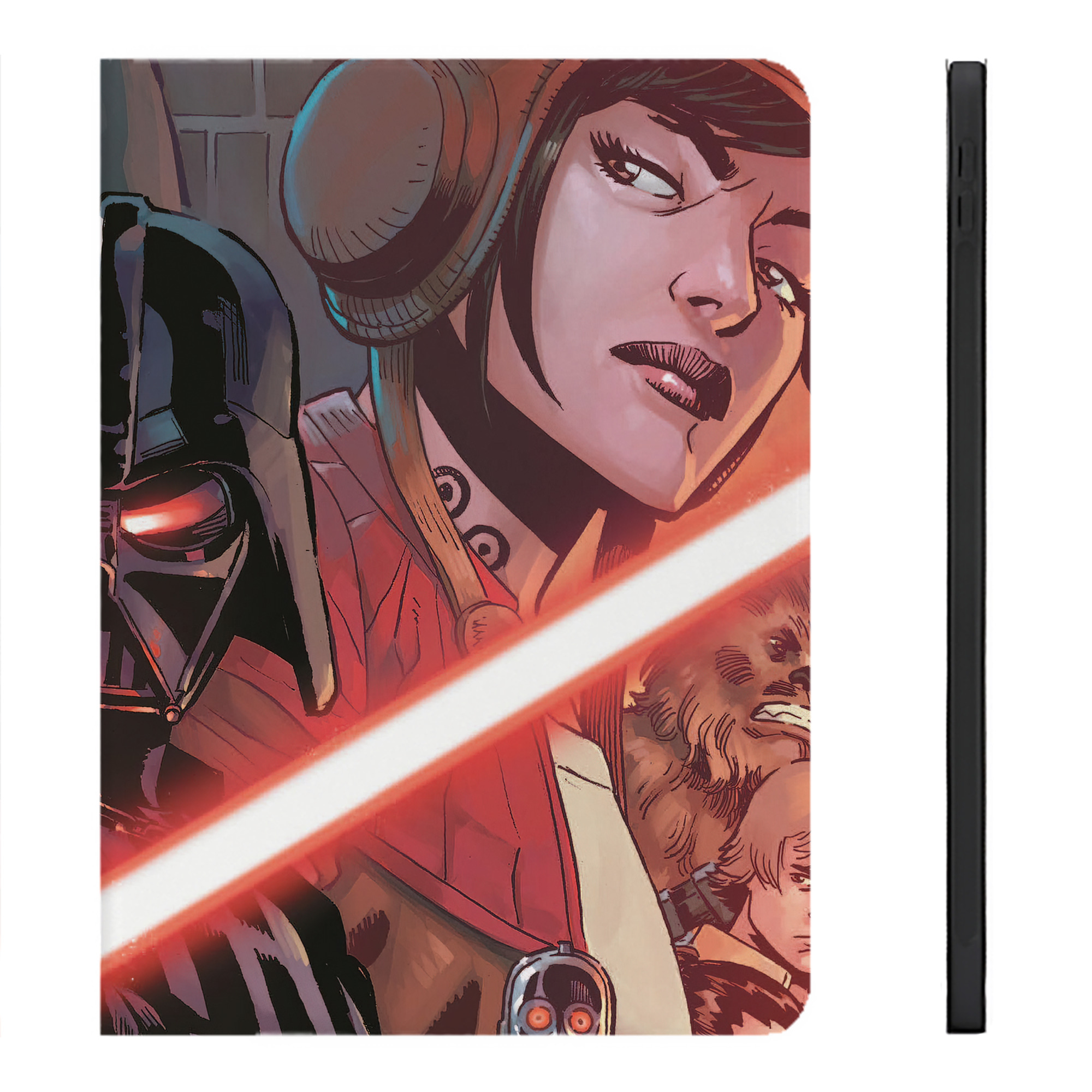 （画像用） スター・ウォーズ Star Wars IPadケース ペンホルダー付き ブックスタイルデザイン